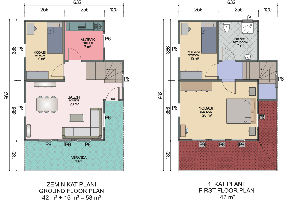 713-dubleks-prefabrik-ev-100m-plan