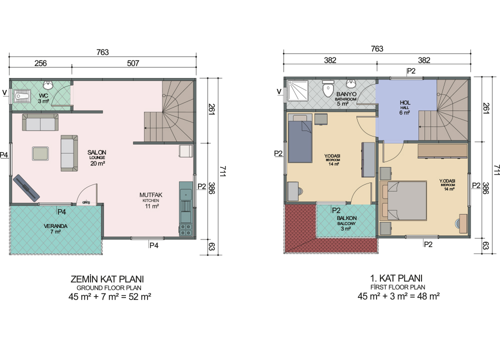 714-dubleks-prefabrik-ev-100m-plan